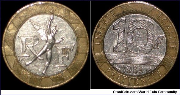 1989 10 francs