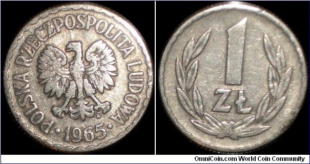 1965 1 złoty