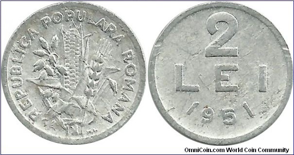 RomaniaPR 2 Lei 1951