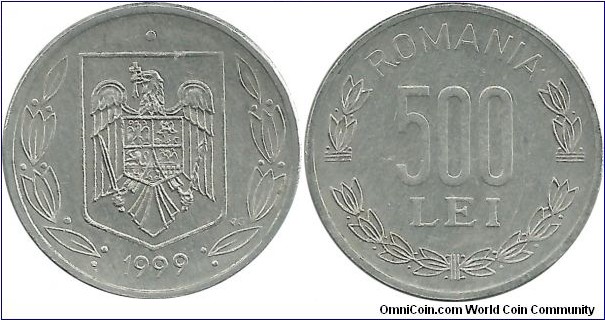 Romania 500 Lei 1999