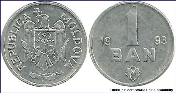 Moldovan Republic  1 Ban 1993