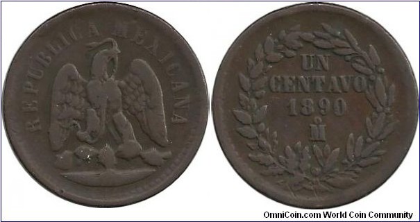 Mexico 1 Centavo 1890