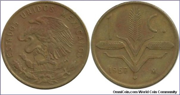 Mexico 1 Centavo 1957