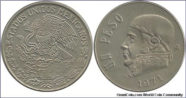 Mexico 1 Peso 1971