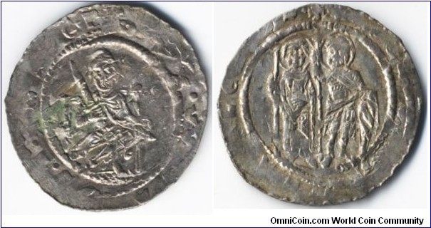 Bohemia
Vladislav I. 
(1109 - 1117, 1120 - 1125)
silver Denar