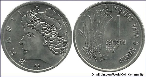 Brasil 1 Centavo 1975-FAO