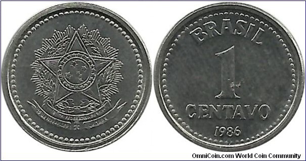 Brasil 1 Centavo 1986