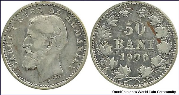 Romania 50 Bani 1900