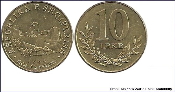 Albania 10 Leke 1996