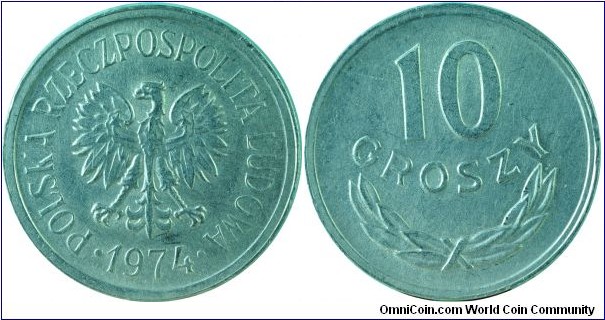 Poland10Groszy-y aa47-1974