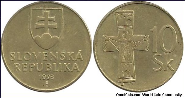 Slovakia 10 Slovakian Korun 1993