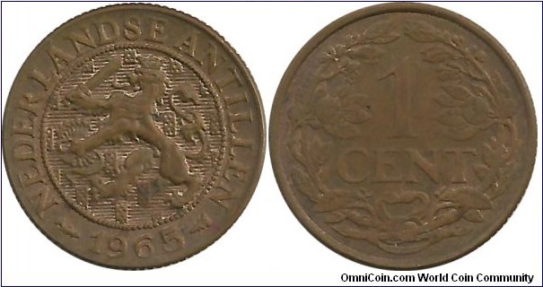 Nederlandse Antillen 1 Cent 1965