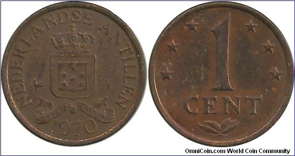 Nederlandse Antillen 1 Cent 1970