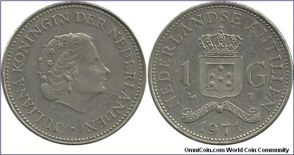Nederlandse Antillen 1 Gulden 1971