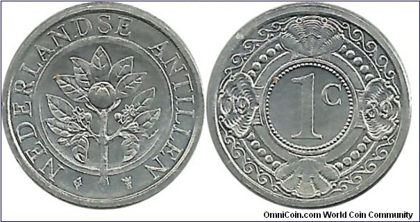 Nederlandse Antillen 1 Cent 1989