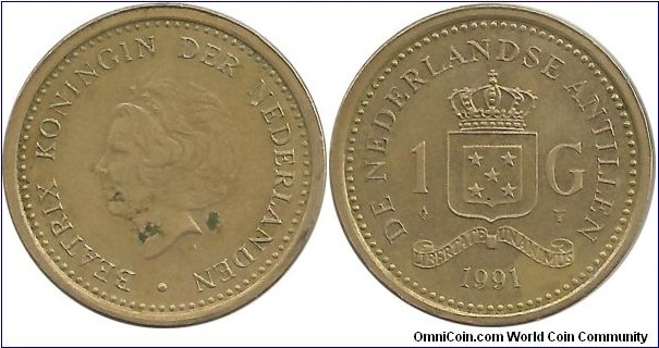 Nederlandse Antillen 1 Gulden 1991