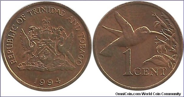 Trinidad&Tobago 1 Cent 1994