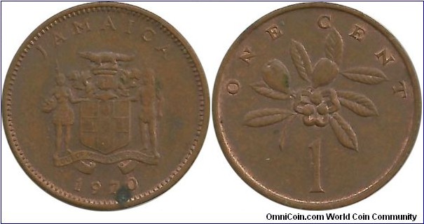 Jamaica 1 Cent 1970