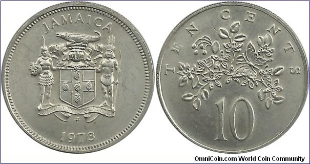 Jamaica 10 Cents 1973(FM)