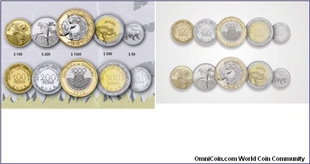 New coins-50-100-200-500-1.000-For sale- writ to atticdepot@hotmail.com