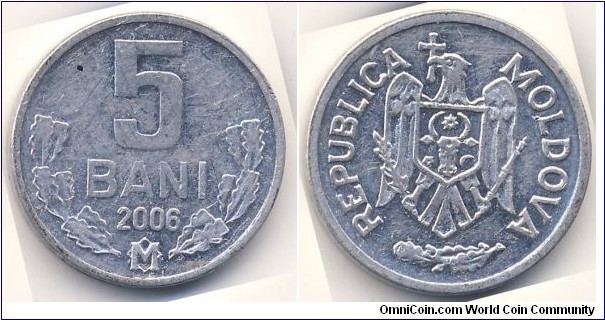 5 Bani (Republic of Moldova // Aluminium)