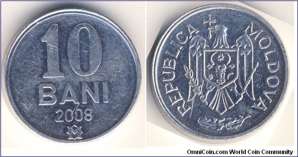 10 Bani (Republic of Moldova // Aluminium)