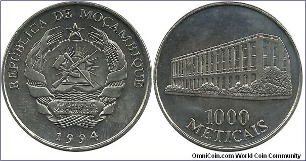 Mocambique 1000 Meticais 1994