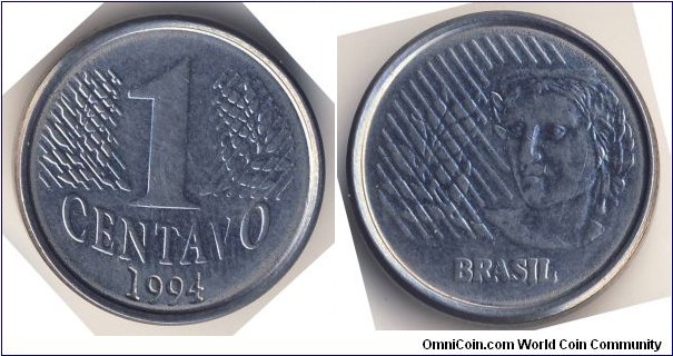 1 Centavo (Federative Republic of Brazil // Stainless Steel)