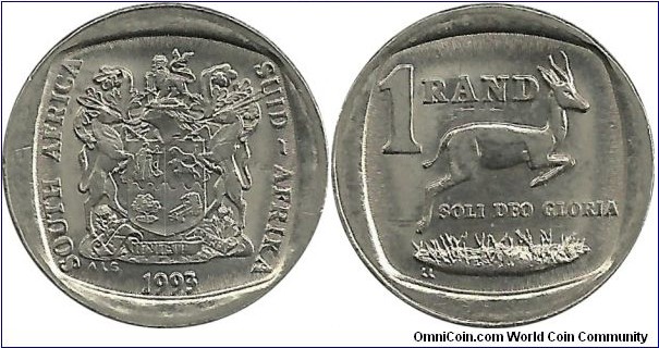 SouthAfrica 1 Rand 1993