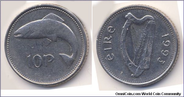 10 Pence (Republic of Ireland // Copper-Nickel)