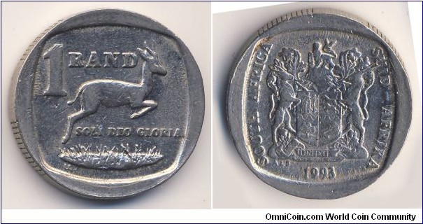 1 Rand (Republic of South Africa // Nickel plated Copper)