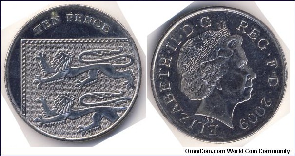 10 Pence (United Kingdom / Queen Elizabeth II // Copper-Nickel)