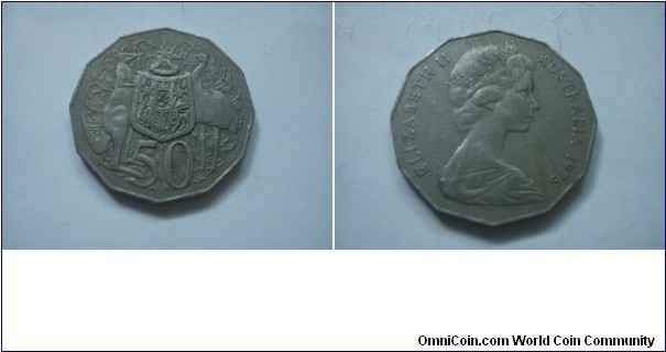 Australia Queen Elizabeth II - 50 cents
