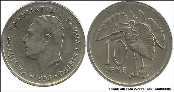 Samoa 10 Sene 1996