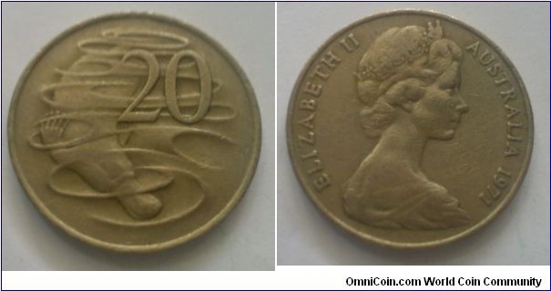 Queen Elizabeth II - 20 cents
