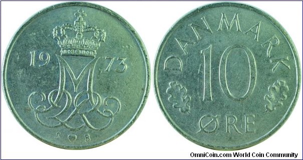 Denmark10ore-km860.1-1973