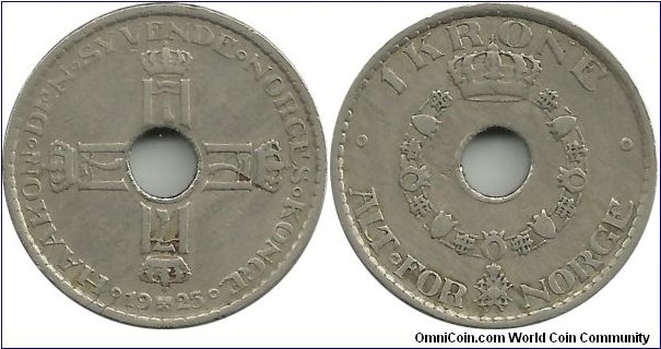 Norway 1 Krone 1925