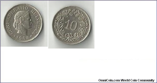 10 franc cenfederatio helvetica