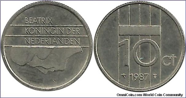 Nederlands 10 Cent 1987