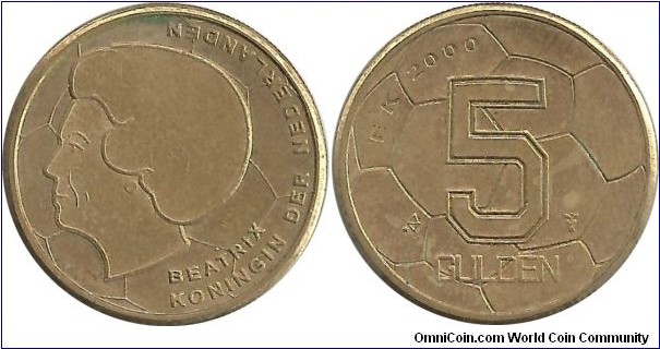 Nederlands 5 Gulden 2000 - 