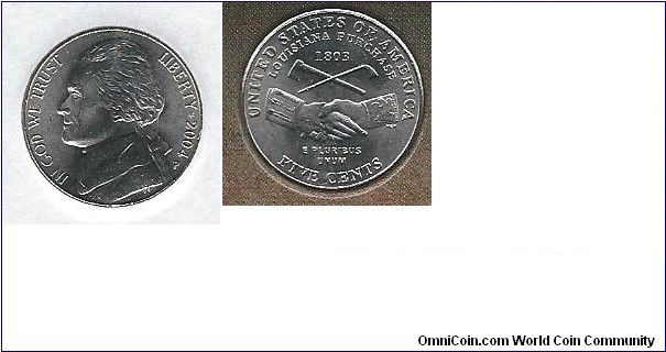 2004 Indian Peace Medal Nickel
