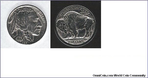 1913-1938 Buffalo Nickel