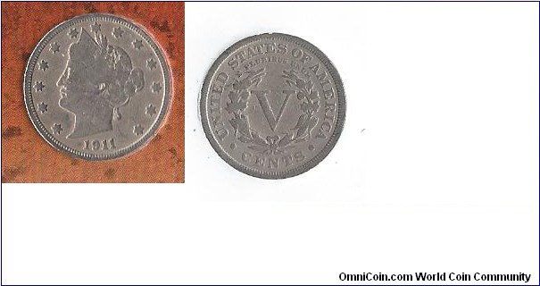 1883-1912 Liberty Nickel