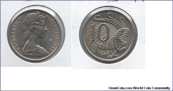 Australia 10 Cents 1982