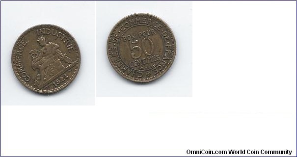 France 50 Centimes 1924