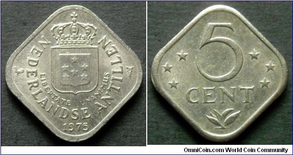 Netherlands Antilles 5 cent. 1975