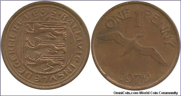 Guernsey 1 Penny 1979