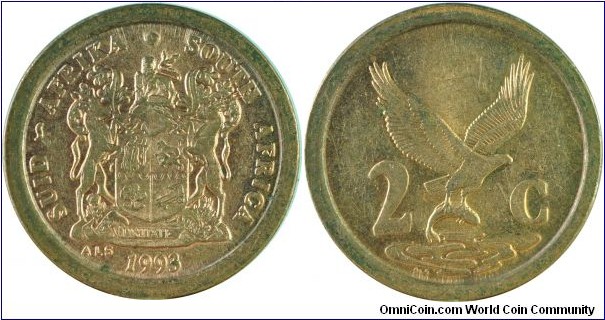 SouthAfrica2Cents-km133-1993