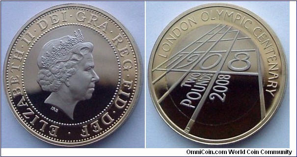 London Olympic Centenary £2