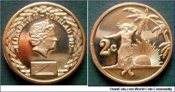 Tokelau 2 cents.
2012